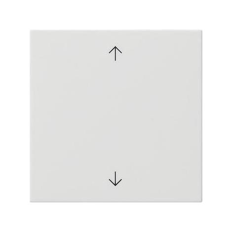 Gira Bedienelement 1-fach reinweiß mit Abd glänzend System 3000 536103 für Jalousieeins (1/5)