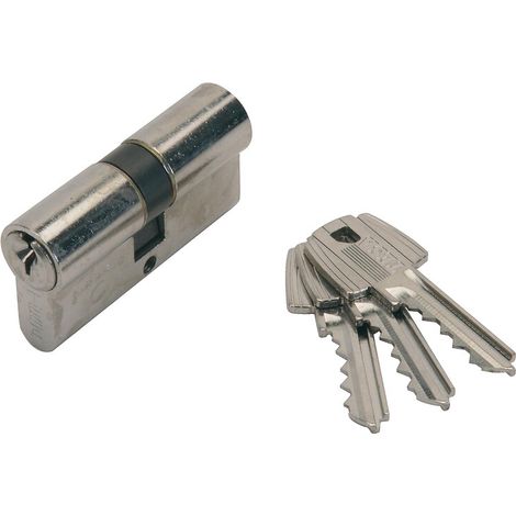 Cylindre TE5 30 x 50 Laiton Nickelé sur N° 68454B - TESA SA