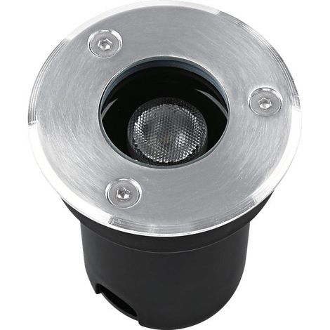 Spot Extérieur Encastrable LED IP67 220V Sol 1W 30° - Blanc Chaud 2300K - 3500K - SILAMP (1/2)