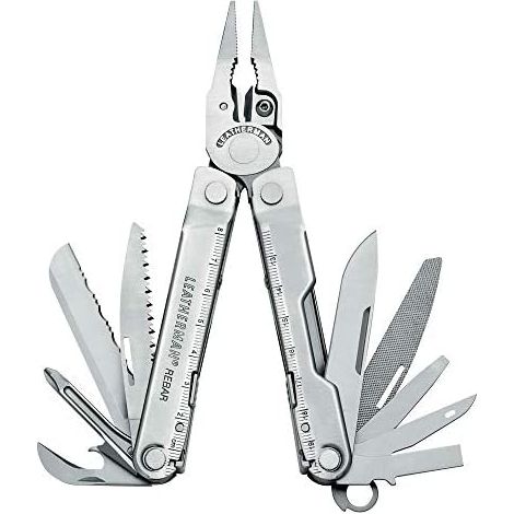 Leatherman Rebar Multifunktionswerkzeug grau robuster Stahl (1/5)
