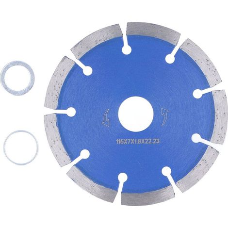 Disco di diamante 115mm, sega circolare, servizi di taglio di piastrelle di marmo, granito, calcestruzzo, mola affilato strumento (1/5)