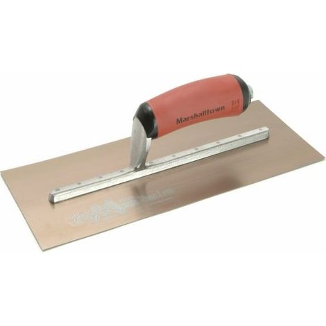 MPB7GSD Pre-Worn PermaShape� Finishing Gold S/S Trowel DuraSoft� 12 x 5in M/TMPB7GSD