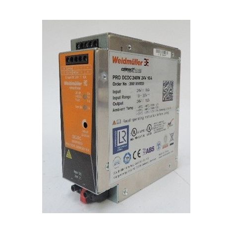 Alimentation électrique Convertisseurs DC/DC 240 W WEIDMULLER 2001810000