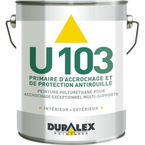 Grundierung Rostschutz U 103 Weiß Eimer 3 l