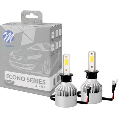 2 AMPOULES LED H3 80W 9 A 32V 10000 LUMENS 6500K