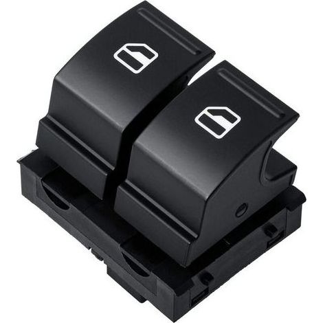 Commutateur Interrupteur Bouton Lève Vitre pour VW Golf Caddy Jetta Passat B6 2K0959857A (1/5)
