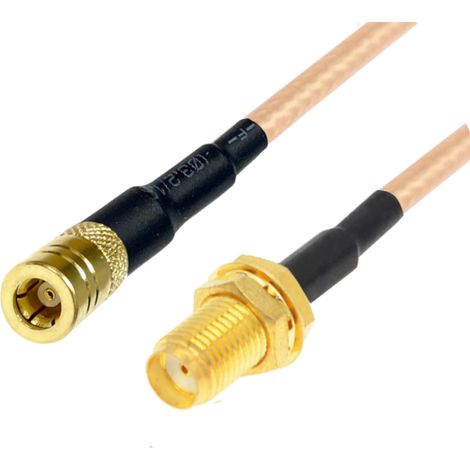 Cavo di collegamento con connettore SMA / connettore SMB da 20 cm RG316