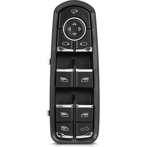 Left Window Switch, Electric Main Switch Window Control Switch for Panamera/Cayenne/Macan (OEM: 7PP959858R), Non-original (1/5)