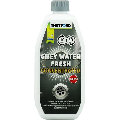 Nettoyant eaux grises camping-car, Concentré 0,78 Liter, Traitement eaux grises