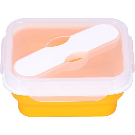 Sac à lunch en silicone, idéal pour organiser ses repas au travail, à l'école, en pique-nique ou en voyage.-AquaForge (1/5)