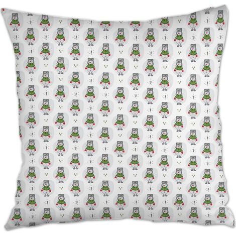 Housse de coussin sans coussin 45x45 inaltérable pour décoration de Pâques pour la maison (1/5)