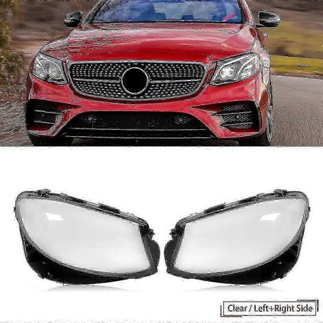 Cubierta del faro izquierdo para Mercedes Clase E W213 2016-2019 - Lente resistente a los rayos UV Edición 0620 (1/4)