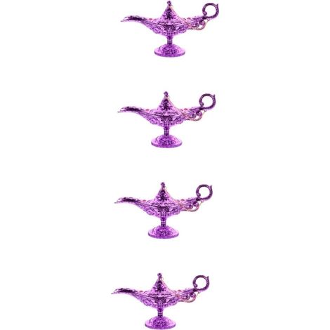 4pièces Lampe Rétro Sculptée Décoration Élégante pour Salon Bureau Et Fête Ornement Classique Inspiré De Histoire pour Événements Et Collection Vintage Accessoire De (1/5)