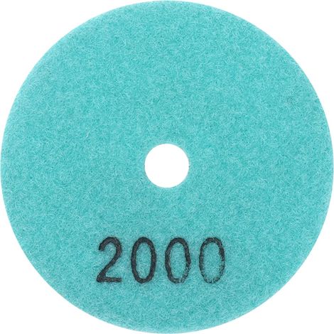 Lot 10 tampons polissage humides 3 pouces – 2000 grit – granit / pierre / béton / marbre