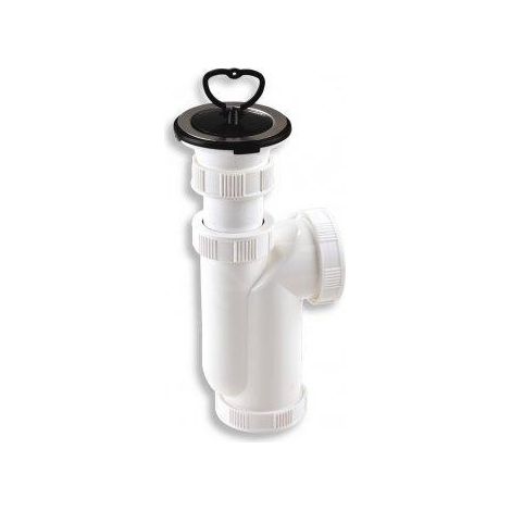 Novaservis Siphons - Siphon d'évier 6/4" 50/40 manchette, plastique 440,P (1/2)