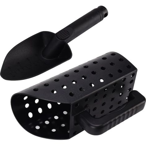 Pelle de Détection de Métaux ABS, Sable Tamiseur Léger et Efficace, Outil Multi-Usage pour Adultes et Enfants (1/5)