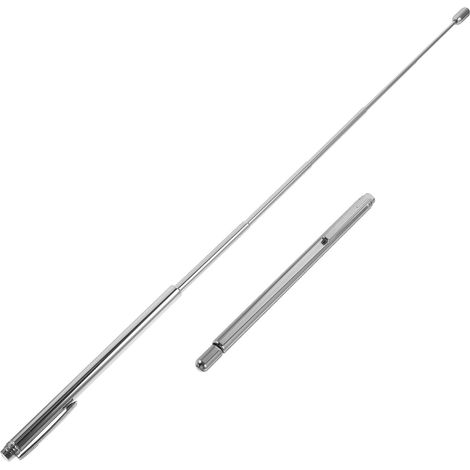 Baguette De Sourcier Longue Lot De 2 Outil De Détection Baguette De Sourcier Portable Argenté (1/5)