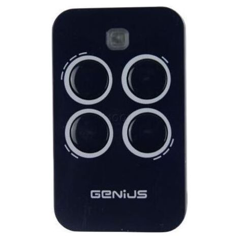 Genius – Télécommande pour moteurs – 4 canaux – Alimentation 12 V – Fréquence 433,92 MHz – Émetteur mural au design élégant (1/5)