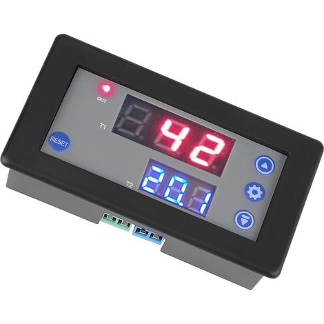 Relais temporisé LiebeWH, module 12 V, interrupteur numérique à (1/5)