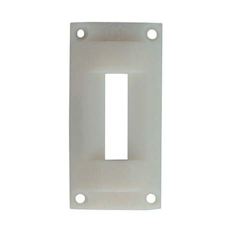 CONTROPIASTRA 06287 14 CISA - NYLON MM 95X48 H.MM 7,5- 5 pezzi