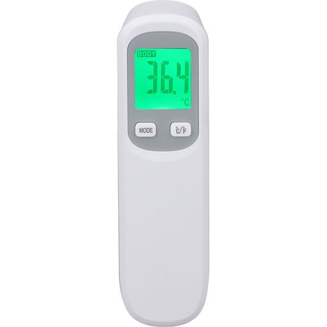 Thermomètre infrarouge numérique sans contact, écran LCD, 2 modes, mesure précise, pistolet thermique portable (1/5)