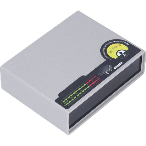Indicateur de spectre musical à LED en aluminium, stéréo, 56 bits, vert, pour lecteurs CD (1/5)
