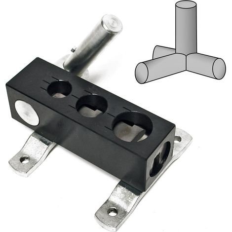 Rohrausklinker 3/4 - 1 - 1 1/4 Zoll Ausklinker Rohrausschneider Ausklinkergerät (1/5)
