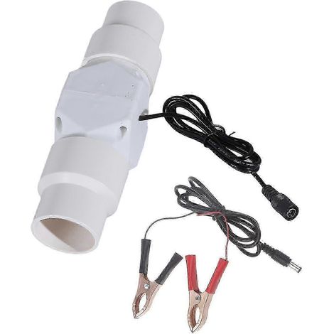 Ventilateur en ligne 12 V pour toilettes et bureaux. Installation facile. Trous de 20/25/32/40/46 mm. (1/5)