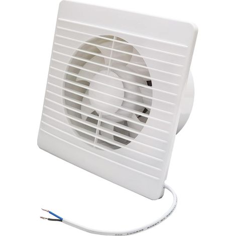 Ventilateur Tubulaire - 150 mm - 156 m3/h - Clapet Anti-Retour - IPX2 - Pour Salle De Bain Garage Grenier - 1 Pièce