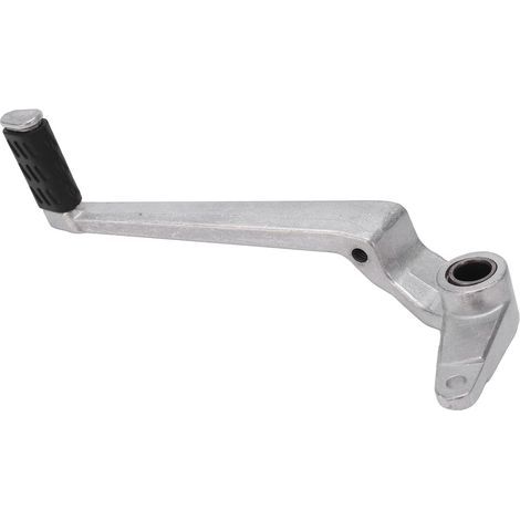 Silver aluminum rear brake pedal lever, high-strength replacement for Ducati Monsters 696 2009-2013 (1/5)