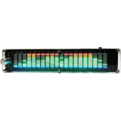 Analyseur de spectre audio à LED, indicateur de niveau dynamique du spectre musical --