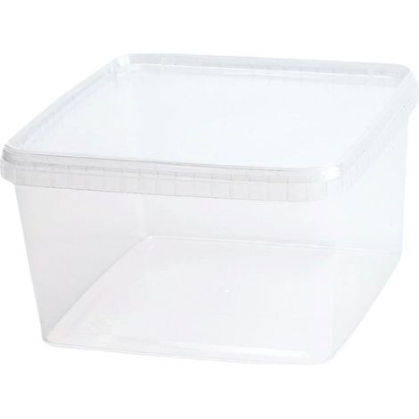 Contenitore per allevamento Braplast 19x19x12 cm con coperchio - per tarantole e isopodi