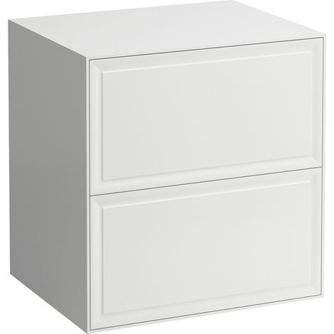 LAUFEN The New Classic Sideboard, sans découpe, 2 tiroirs,