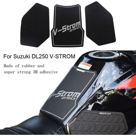 Suitable for fishbone stickers, anti-scratch stickers, fuel tank stickers, side stickers, anti-slip stickers, decals and films Suzuki V-Strom DL250.
