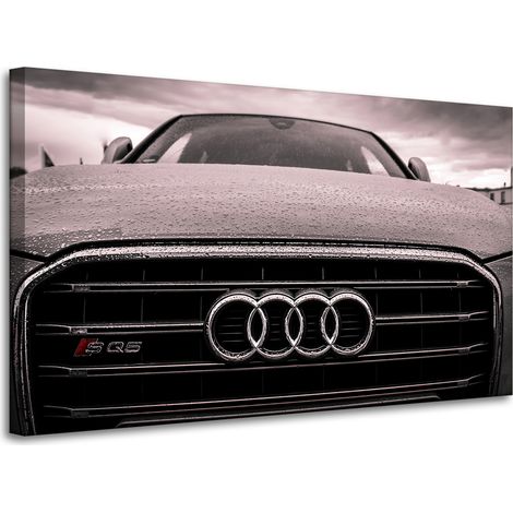 Leinwanddruck Jugend Audi Auto 100x60