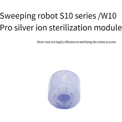 Ioni d'argento per la sterilizzazione delle parti dell'aspirapolvere robot Dreame S10 (1/4)