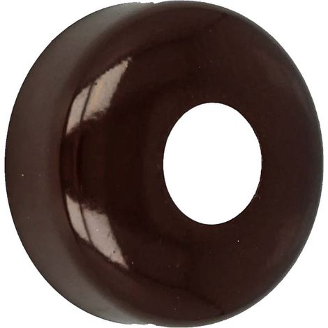 tecuro DESIGN-Hahnrosette (3/4 ) Ø 27 mm x Ø 67 mm x 30 mm - mocca (1/5)