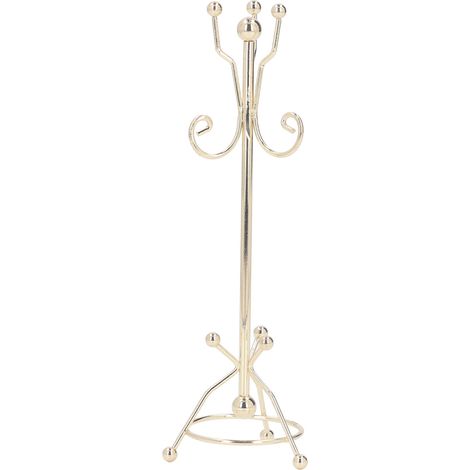 Porte-manteau Miniature 1:12 pour Maison de Poupée, Support à Chapeaux et Manteaux Réaliste, Accessoire de Meuble de Hall en Miniature, Jouet Décoratif (1/5)