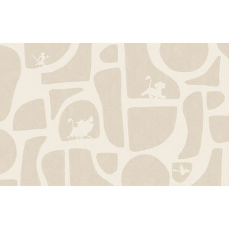 Papier peint panoramique - Disney Le Roi Lion Animals and Shapes - Taille: 400 x 250 cm (1/5)