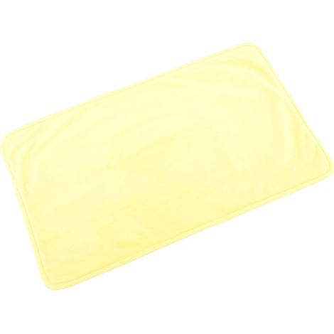 Couverture chauffante électrique en graphène à température constante, coussin chauffant électrique USB, couverture chauffante jaune (1/5)