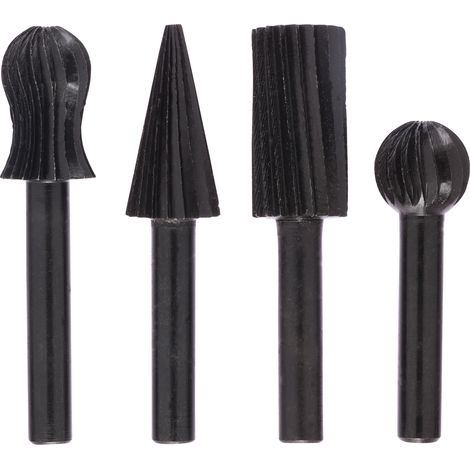 Bosch Freehand router bits sets 4-piece freehand router bit set 13 mm 1609200314