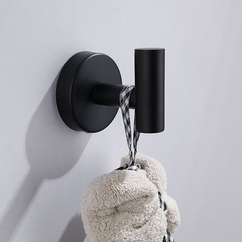 Handtuchhaken, Badezimmerhaken, Wandhaken aus robustem Edelstahl SUS 304 für Badezimmer, Bademantelhaken, Wandhaken, Handtuchhaken (1/5)