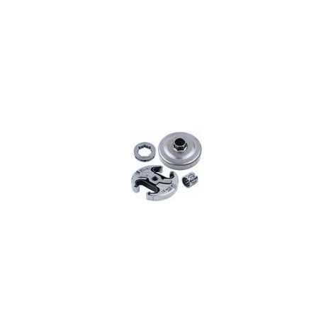 325"-7T Tambour d'embrayage Embrayage Assy Pignon Jante Roulement à aiguilles kit pour Husqvarna 340 345 346XP 350 351 353 445 450 E Tronçonneuse H672 (1/5)
