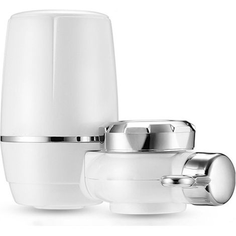 Limpiador de grifos. Limpia los grifos de la cocina. Elimina impurezas y óxido del agua. Mini filtro cerámico lavable. (1/5)