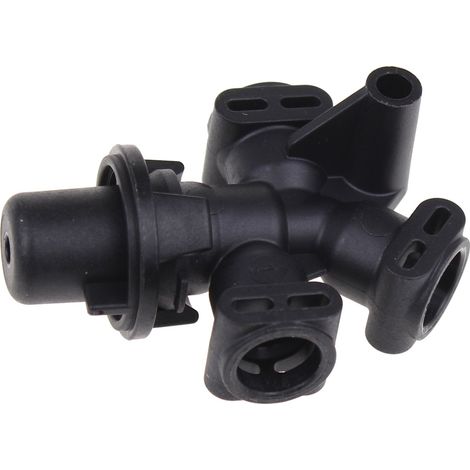 Soupape de sortie en Y cpl 6778772 – Vanne papillon genre raccord 2 – Pour circuits d'eau chaude – Installation facile – Melitta