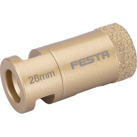 Trépan diamanté 28mm pour meuleuse avec filetage M14 - Usage professionnel