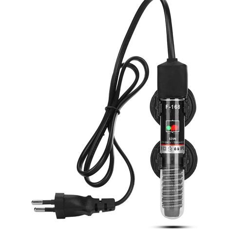 Réchauffeur d'aquarium Thermostat 26 °C Réchauffeur d'aquarium 50 W Tige chauffante pour aquarium Thermostat d'eau d'aquarium Contrôleur de température pour aquariums d'aquarium- (1/5)