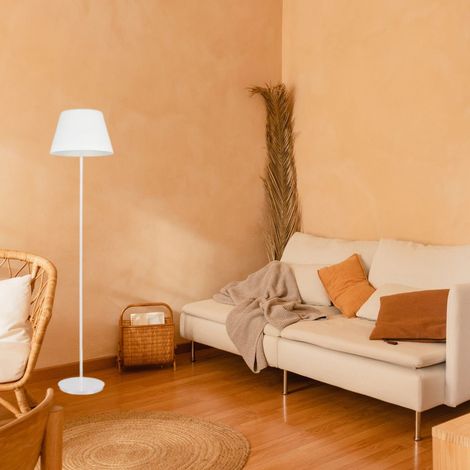 Ideal Lux Cylinder - Lampadaire à 2 lampes blanc, E27 (1/2)