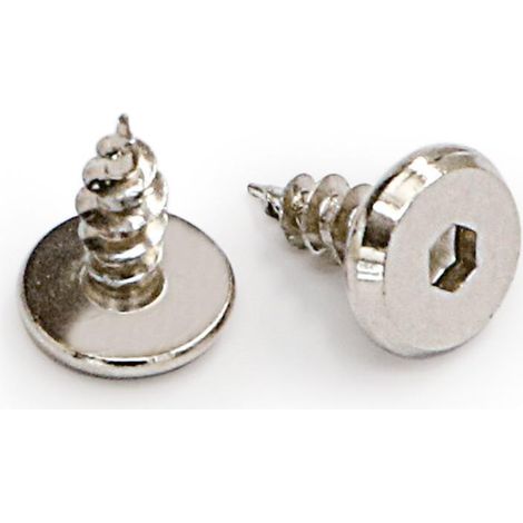 tornillo autorroscante allen 5,8-16 zincado con punta. embellecedor. cabeza ancha d14.