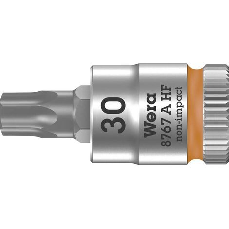 Wera 8767 A 05003369001 Esalobo Interno (TX) Inserto giravite a bussola T 30 1/4 (6.3 mm)